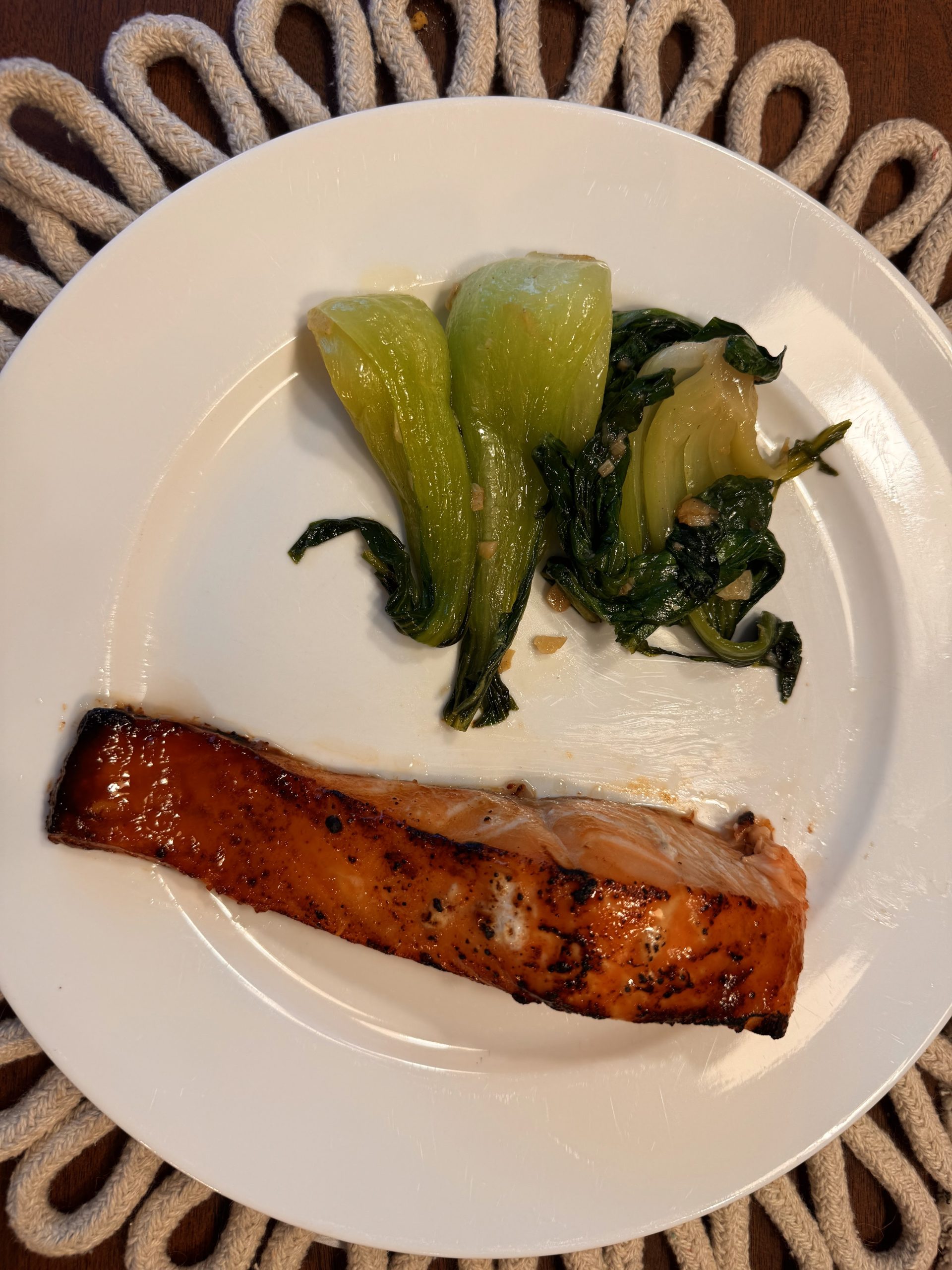 Maple Miso Glazed Salmon for Snow Storms